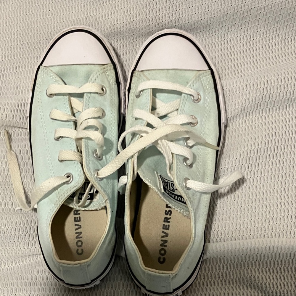 Converse Kids' Light Green Sneakers